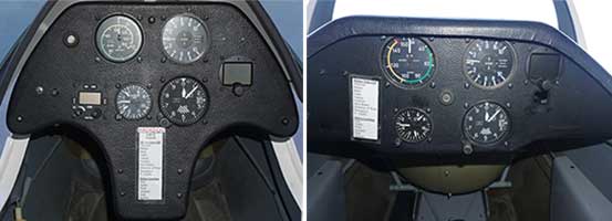 ASK 21 Instrument Panels